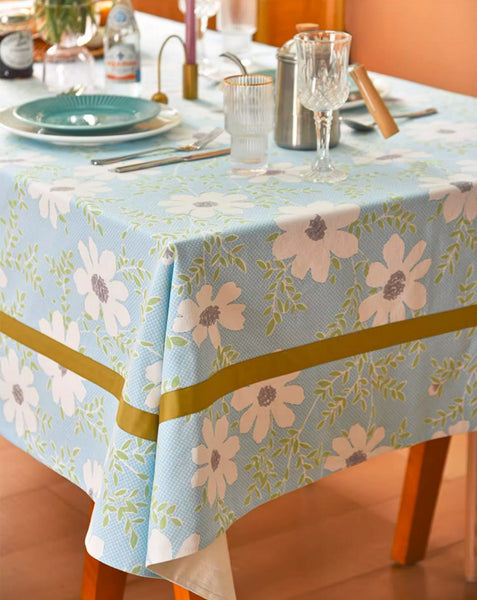 Modern Table Cloths for Dining Room, Farmhouse Cotton Table Cloth, Kitchen Rectangular Table Covers, Square Tablecloth for Round Table, Wedding Tablecloth-LargePaintingArt.com