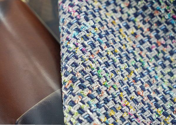 Modern Sofa Pillows, Large Abstract Blue Decorative Throw Pillows, Contemporary Square Modern Throw Pillows for Couch, Simple Throw Pillow for Interior Design-LargePaintingArt.com