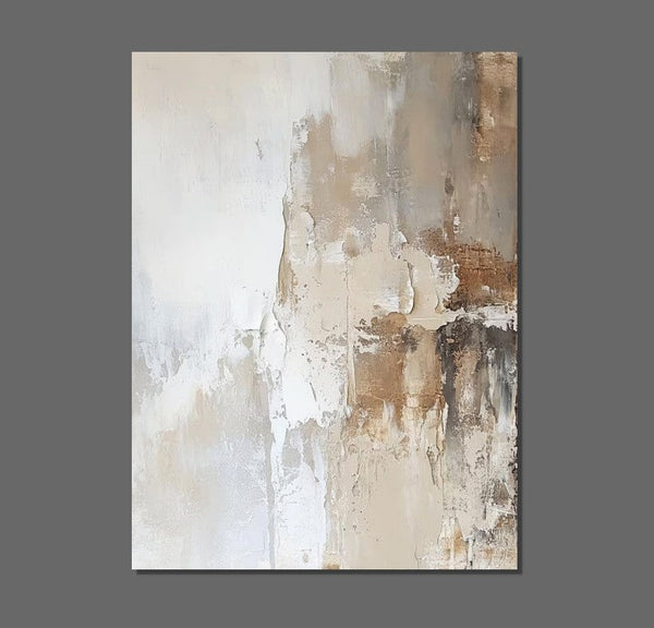 Extra Large Acrylic Painting, Modern Contemporary Abstract Artwork, Palette Knife Paintings, Simple Modern Art, Living Room Wall Art Painting-LargePaintingArt.com