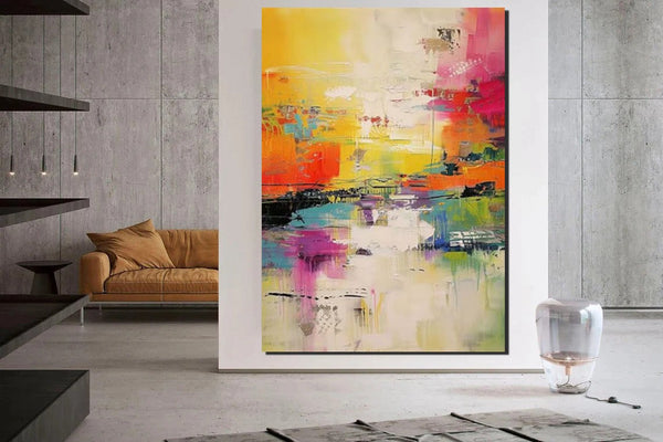 Hand Painted Acrylic Painting, Acrylic Painting for Living Room, Extra Large Wall Art Painting, Modern Contemporary Abstract Artwork, Buy Paintings Online-LargePaintingArt.com