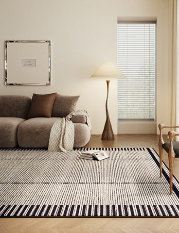 Bedroom Modern Rugs, Living Room Contemporary Modern Rugs, Modern Rugs for Dining Room, Large Abstract Geometric Modern Rugs-LargePaintingArt.com