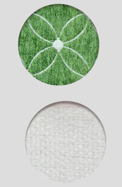 Large Green Pillows for Interior Design, Contemporary Modern Sofa Pillows, Luxury Square Modern Throw Pillows for Couch, Decorative Throw Pillows for Bedroom-LargePaintingArt.com