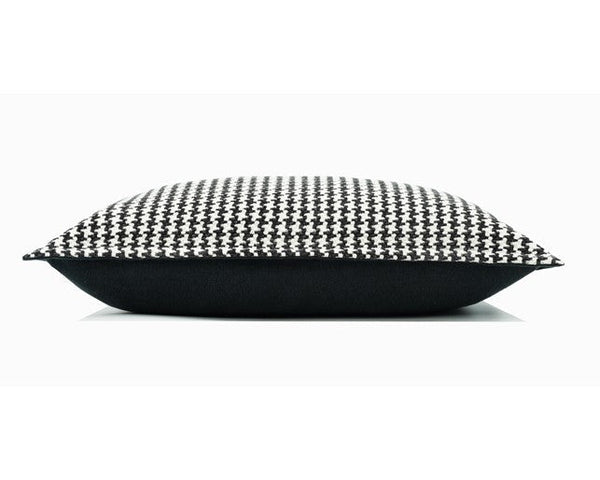 Chequer Modern Sofa Pillows, Large Black and White Decorative Throw Pillows, Contemporary Square Modern Throw Pillows for Couch, Abstract Throw Pillow for Interior Design-LargePaintingArt.com