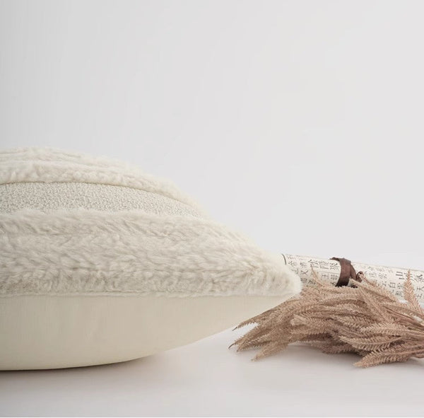 Large Throw Pillow for Interior Design, Decorative Throw Pillows for Bedroom, Square Modern Throw Pillows for Couch, Contemporary Modern Sofa Pillows-LargePaintingArt.com