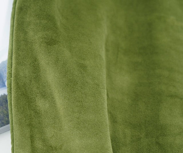 Large Square Modern Throw Pillows for Couch, Green Geometric Modern Sofa Pillows, Large Decorative Throw Pillows, Simple Throw Pillow for Interior Design-LargePaintingArt.com