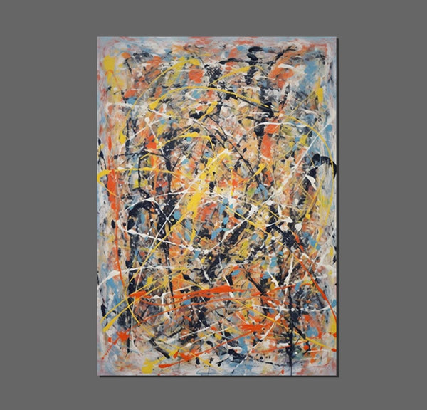 Extra Large Wall Art Painting, Modern Contemporary Abstract Artwork, Hand Painted Acrylic Painting, Acrylic Painting for Living Room, Buy Paintings Online-LargePaintingArt.com