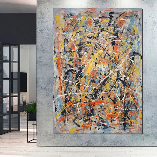 Extra Large Wall Art Painting, Modern Contemporary Abstract Artwork, Hand Painted Acrylic Painting, Acrylic Painting for Living Room, Buy Paintings Online-LargePaintingArt.com