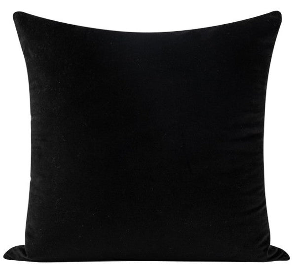 Black Chequer Modern Sofa Throw Pillows, Abstract Contemporary Throw Pillow for Living Room, Large Decorative Throw Pillows for Couch-LargePaintingArt.com