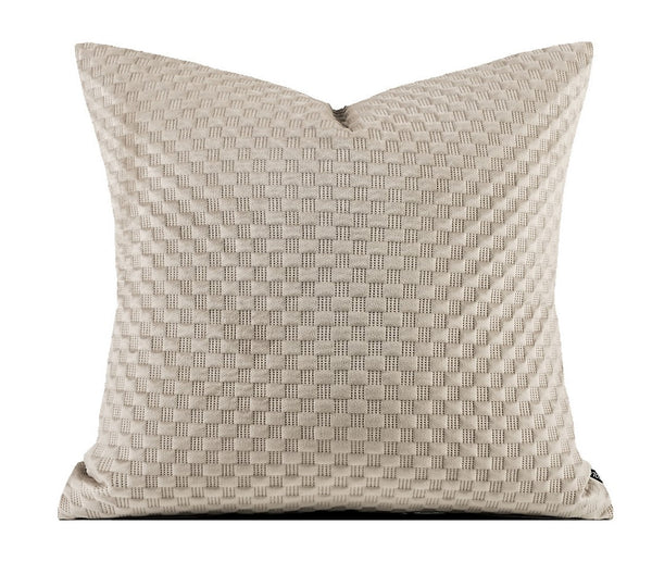 Contemporary Throw Pillows for Living Room, Modern Sofa Pillows, Modern Square Pillows, Large Decorative Pillows for Couch-LargePaintingArt.com