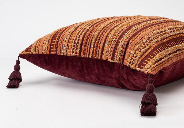 Luxury Modern Pillows for Couch, Contemporary Modern Sofa Pillows, Decorative Throw Pillows for Bedroom, Large Modern Pillow for Living Room-LargePaintingArt.com