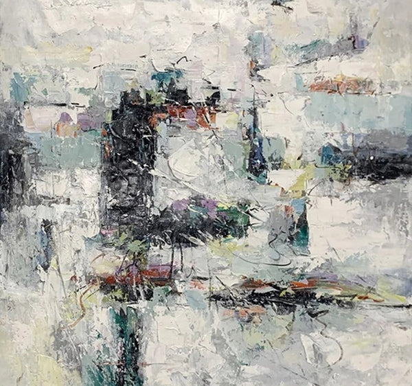 Large Simple Modern Art, Abstract Acrylic Painting, Bedroom Wall Art Paintings, Contemporary Wall Art Paintings, Acrylic Paintings for Living Room-LargePaintingArt.com