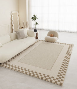 Modern Rugs for Dining Room, Simple Large Modern Rugs for Living Room, Abstract Modern Rugs for Bedroom, Abstract Geometric Modern Rugs-LargePaintingArt.com