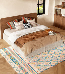 Contemporary Runner Rugs for Living Room, Modern Runner Rugs Next to Bed, Runner Rugs for Hallway, Bathroom Runner Rugs, Kitchen Runner Rugs-LargePaintingArt.com