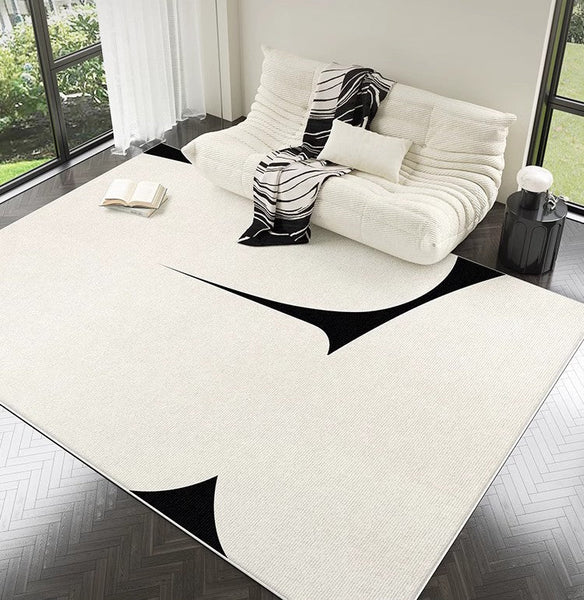 Large Modern Rugs for Living Room, Contemporary Modern Rugs for Bedroom, Extra Large Geometric Modern Rugs for Dining Room-LargePaintingArt.com