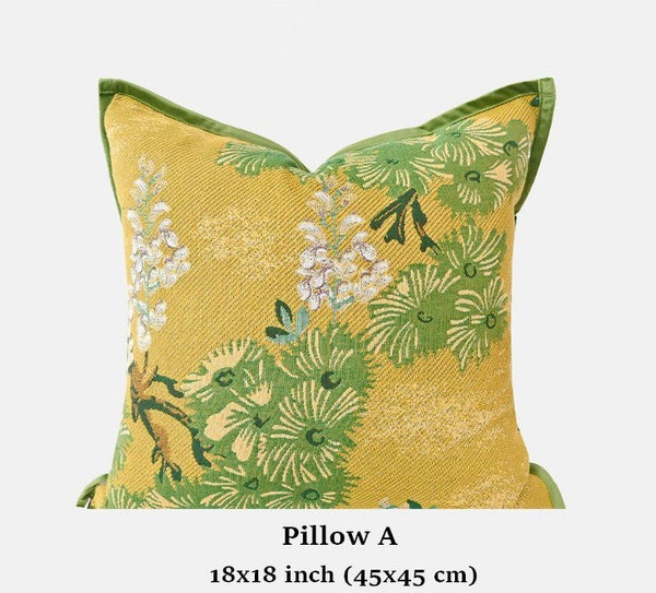 Modern Decorative Pillows for Couch, Decorative Cushion Covers, Decorative Pillow Arrangement Ideas for Interior Design, Unique Decorative Pillows for Bedroom-LargePaintingArt.com
