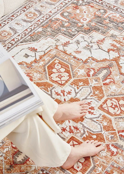 Persain Rugs for Bedroom, Oversized Area Rugs for Living Room, Extra Large Vintage Persian Rugs, Traditional Persian Rug, Vintage Area Rugs for Dining Room-LargePaintingArt.com