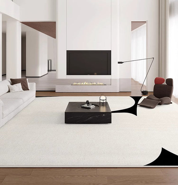 Large Modern Rugs for Living Room, Contemporary Modern Rugs for Bedroom, Extra Large Geometric Modern Rugs for Dining Room-LargePaintingArt.com