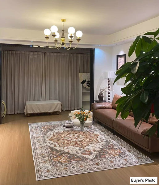 Persain Rugs for Bedroom, Oversized Area Rugs for Living Room, Extra Large Vintage Persian Rugs, Traditional Persian Rug, Vintage Area Rugs for Dining Room-LargePaintingArt.com