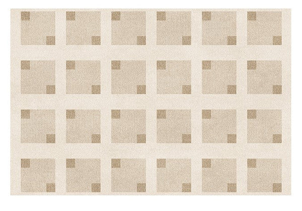 Abstract Contemporary Rugs for Bedroom, Modern Rugs under Sofa, Modern Soft Rugs for Living Room, Dining Room Floor Rugs, Modern Rugs for Office-LargePaintingArt.com