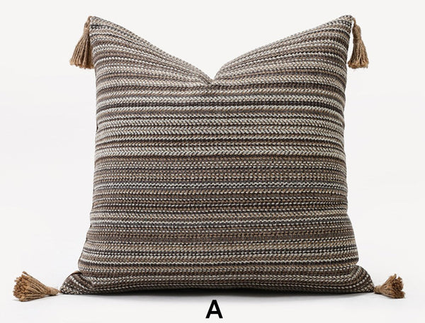 Geometric Modern Sofa Pillows, Abstract Decorative Pillows for Couch, Contemporary Throw Pillows, Modern Pillows for Bedroom, Modern Sofa Pillows-LargePaintingArt.com