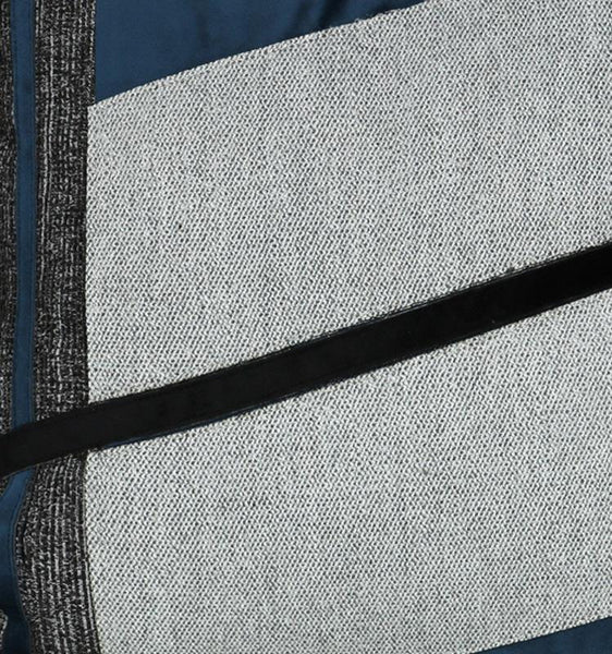Modern Sofa Pillow, Modern Throw Pillows, Blue Decorative Pillow, Square Pillow, Throw Pillow for Living Room-LargePaintingArt.com