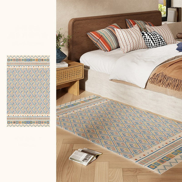 Contemporary Runner Rugs for Living Room, Modern Runner Rugs Next to Bed, Runner Rugs for Hallway, Bathroom Runner Rugs, Kitchen Runner Rugs-LargePaintingArt.com
