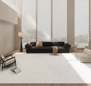 Modern Rugs under Dining Room Table, Modern Carpets for Kitchen, Geometric Contemporary Modern Rugs Next to Bed, Abstract Area Rugs for Living Room-LargePaintingArt.com