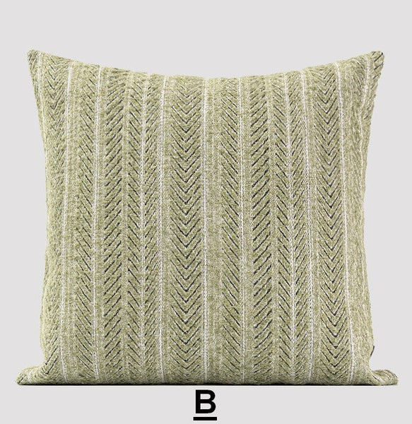 Modern Sofa Pillows, Contemporary Throw Pillows for Living Room, Extra Large Decorative Pillows for Couch, Modern Square Pillows-LargePaintingArt.com