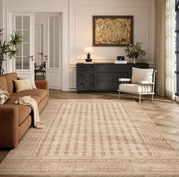 Mid Century Modern Rugs Next to Bed, Contemporary Rugs for Bedroom, Abstract Modern Carpets for Living Room, Modern Rugs for Dining Room