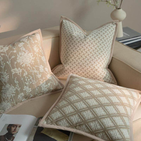 Decorative Pillow Arrangement Ideas for Couch, Modern Decorative Pillow Cover, Decorative Throw Pillows for Living Room, Modern Sofa Pillows-LargePaintingArt.com