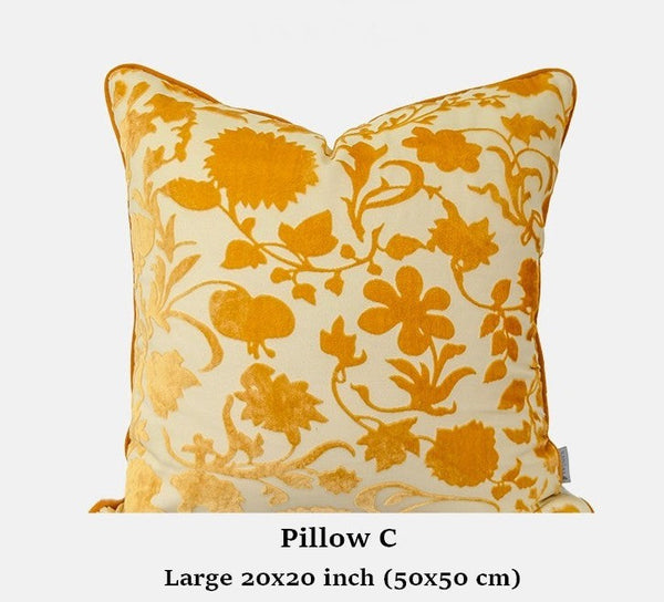 Modern Decorative Pillows for Couch, Decorative Cushion Covers, Decorative Pillow Arrangement Ideas for Interior Design, Unique Decorative Pillows for Bedroom-LargePaintingArt.com