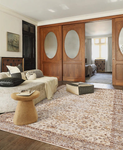 Vintage Rugs for Bedroom, Persain Rugs for Dining Room, Oversized Area Rugs for Living Room, Extra Large Vintage Persian Rugs, Antique Persian Rug-LargePaintingArt.com