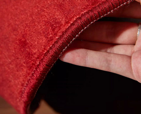 Geometric Modern Rugs for Living Room, Mid Century Circular Rugs for Bedroom, Abstract Contemporary Round Rugs under Chairs, Modern Rugs for Dining Room-LargePaintingArt.com