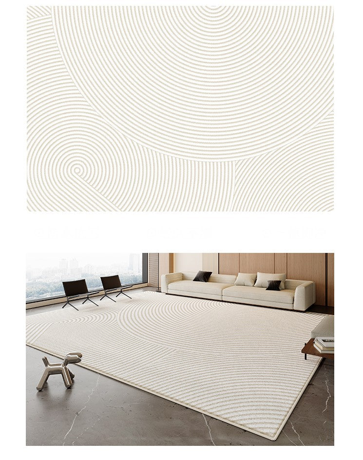 Contemporary Modern Rugs for Living Room, Bedroom Modern Rugs, Modern Rugs for Dining Room, Abstract Geometric Modern Rugs-LargePaintingArt.com