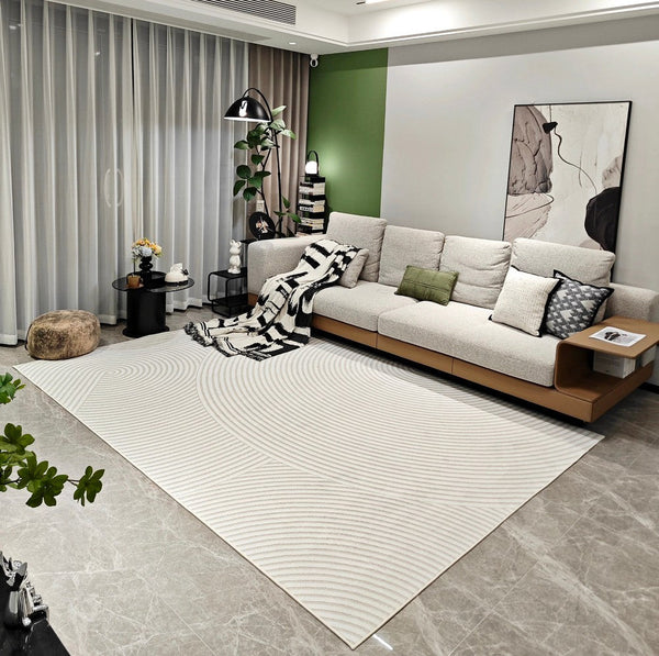 Contemporary Modern Rugs for Living Room, Bedroom Modern Rugs, Modern Rugs for Dining Room, Abstract Geometric Modern Rugs-LargePaintingArt.com