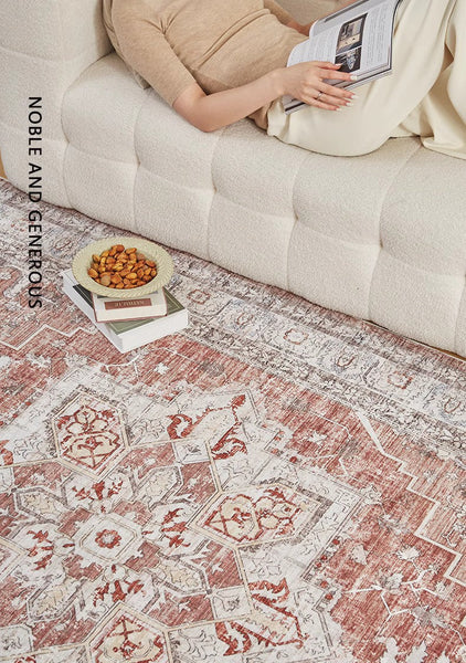 Oversized Area Rugs for Living Room, Extra Large Vintage Persian Rugs, Persain Rugs for Bedroom, Traditional Persian Rug, Vintage Area Rugs for Dining Room-LargePaintingArt.com