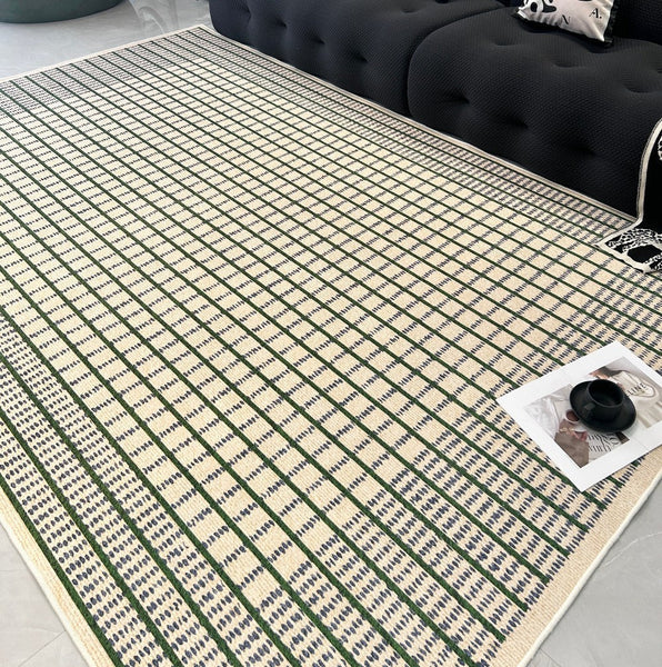 Unique Modern Rugs for Living Room, Large Modern Rugs for Bedroom, Geometric Area Rugs under Coffee Table, Contemporary Modern Rugs for Dining Room-LargePaintingArt.com