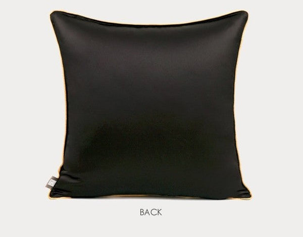 Large Black Yellow Modern Pillows, Modern Throw Pillows for Couch, Decorative Modern Sofa Pillows, Modern Simple Throw Pillows for Living Room