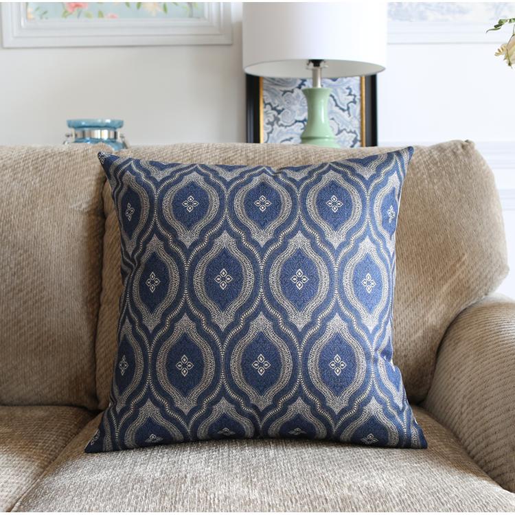 Large Geometric Pattern Throw Pillows, Decorative Pillows for Couch, Decorative Throw Pillow, Sofa Pillows for Living Room-LargePaintingArt.com