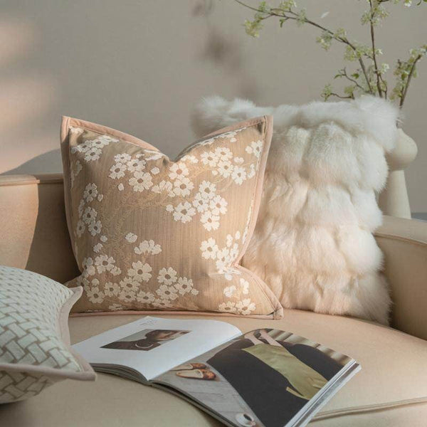 Modern Decorative Pillow Cover, Decorative Throw Pillows for Living Room, Decorative Pillow Arrangement Ideas for Couch, Modern Sofa Pillows-LargePaintingArt.com