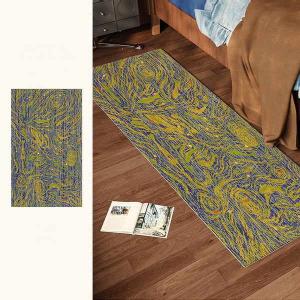 Modern Carpets for Office, Geometric Modern Rugs under Dining Room Table, Contemporary Modern Rugs Next to Bed, Abstract Area Rugs for Living Room-LargePaintingArt.com