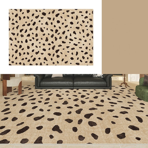 Modern Rugs under Dining Room Table, Contemporary Abstract Rugs Next to Bed, Geometric Modern Carpets for Office, Large Modern Rugs for Living Room-LargePaintingArt.com