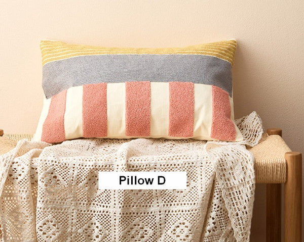 Abstract Decorative Throw Pillows for Living Room, Large Modern Sofa Cushion, Decorative Pillow Covers, Modern Pillows for Couch-LargePaintingArt.com