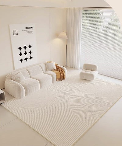 Thick Modern Rugs for Sale, Soft Modern Rug for Bedroom, Modern Rugs for Living Room, Geometric Contemporary Rugs for Dining Room-LargePaintingArt.com