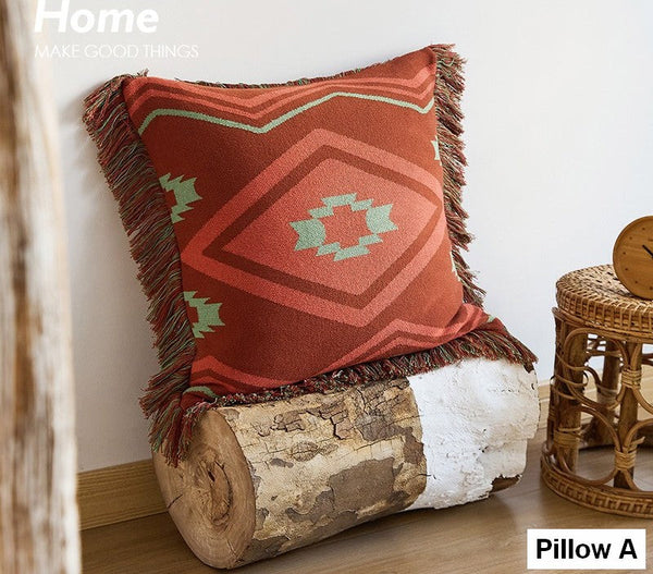 Simple Decorative Pillow Covers, Modern Decorative Pillow for Interior Design, Contemporary Modern Sofa Pillows for Bedroom, Square Modern Pillows for Couch-LargePaintingArt.com