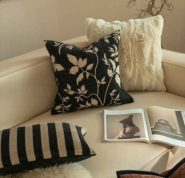 Large Decorative Throw Pillows, Modern Decorative Pillow Covers, Decorative Pillow Arrangement Ideas for Couch, Decorative Pillows for Living Room-LargePaintingArt.com