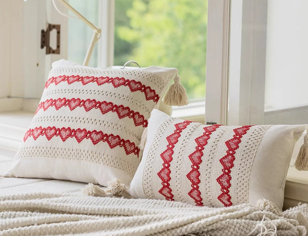 Large Square Modern Decorative Pillows for Couch, Large Modern Decorative Pillows for Bedroom, Contemporary Modern Sofa Pillows, Decorative Pillow Covers