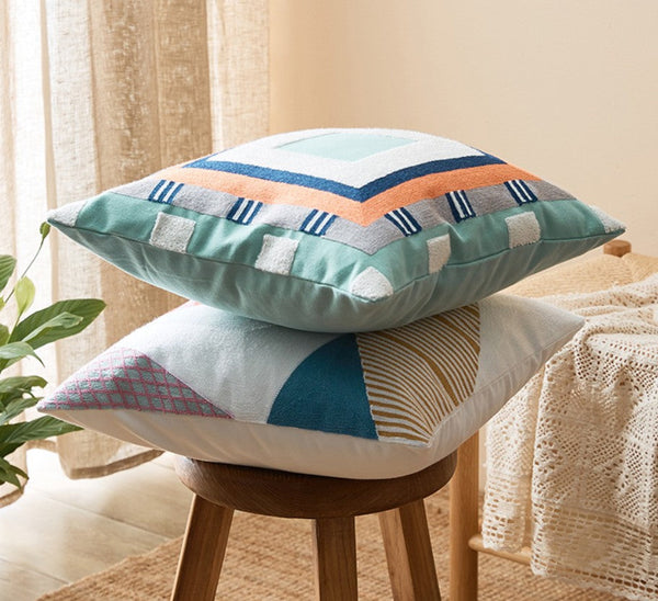 Abstract Decorative Throw Pillows for Living Room, Large Modern Sofa Cushion, Decorative Pillow Covers, Modern Pillows for Couch-LargePaintingArt.com