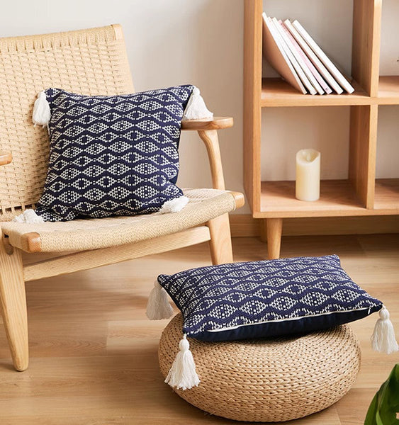 Abstract Decorative Throw Pillows for Living Room, Decorative Pillow Covers, Modern Pillows for Couch, Modern Sofa Pillow Cases-LargePaintingArt.com