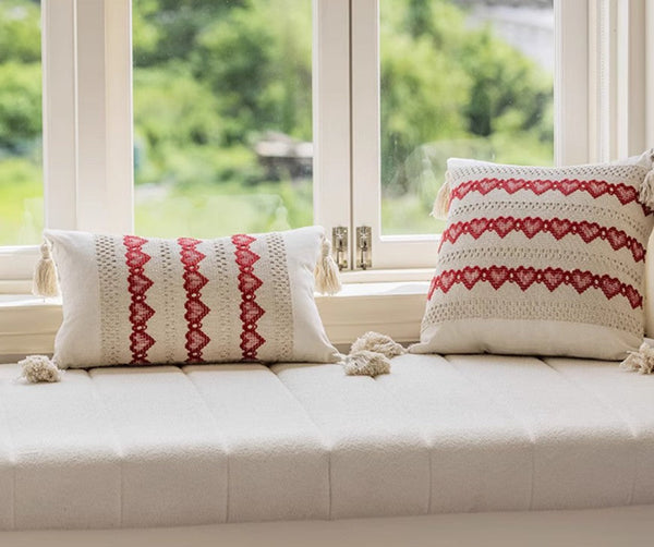 Large Square Modern Decorative Pillows for Couch, Large Modern Decorative Pillows for Bedroom, Contemporary Modern Sofa Pillows, Decorative Pillow Covers